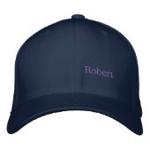 Casquette Brodée Robert Mens Nom brodé, (Devant)