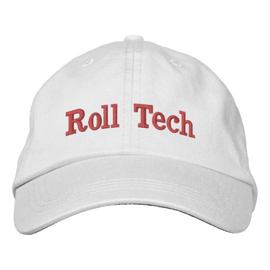 CASQUETTE BRODÉE ROLL TECH (Devant)