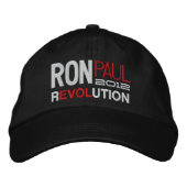 Casquette Brodée Ron Paul (Devant)