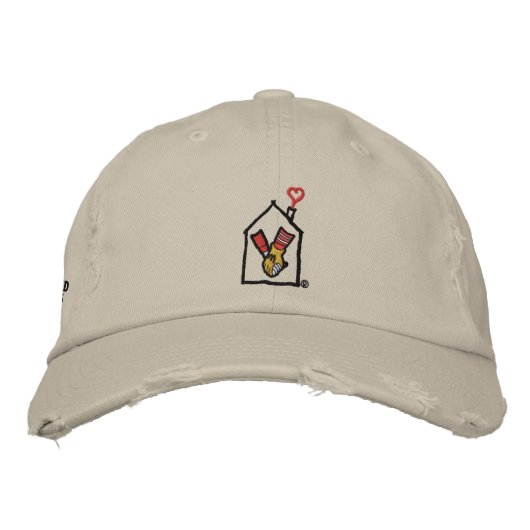Casquette Brodée Ronald McDonald Hands (Devant)