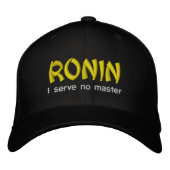 Casquette Brodée Ronin (Devant)