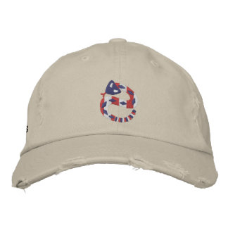 Casquette Brodée Rouge Blanc et Bleu