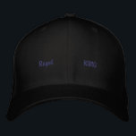 Casquette Brodée Royal King Printed Black Wool Stylish Outfit-Hat<br><div class="desc">Own your crown with this dynamic Basic Flexfit Wool Cap, “KING” front side, “RICH” back side Printed , "Royal" front right, "Power" left side, "Pride" Right side Custom Text Printed, Perfect for those who lead with power and wear their pride like a crown every day. Crafted for premium comfort and...</div>