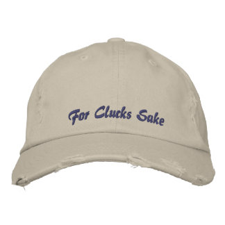 Casquette Brodée Rustique Stone amusant Poulets Amateurs Vintage Gr