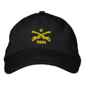 Casquette Brodée Sabres traversés - Texas (Devant)