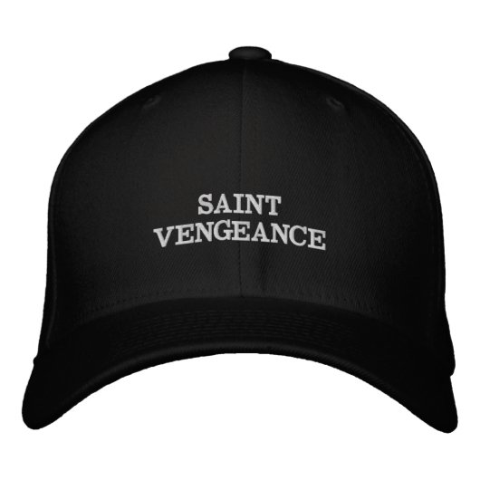 CASQUETTE BRODÉE SAINTE VENGEANCE (Devant)