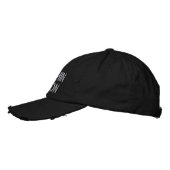 Casquette Brodée saison de squatchine (Gauche)
