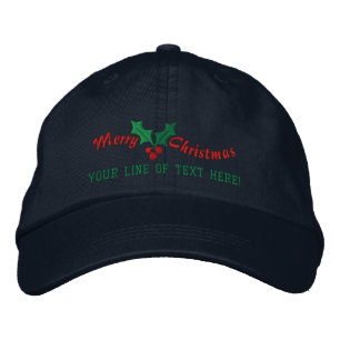 Casquette Brodée Salutations de vacances personnalisées