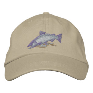 Casquette Brodée Saumon Chinook