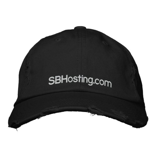 Casquette Brodée SBHosting.com (Devant)