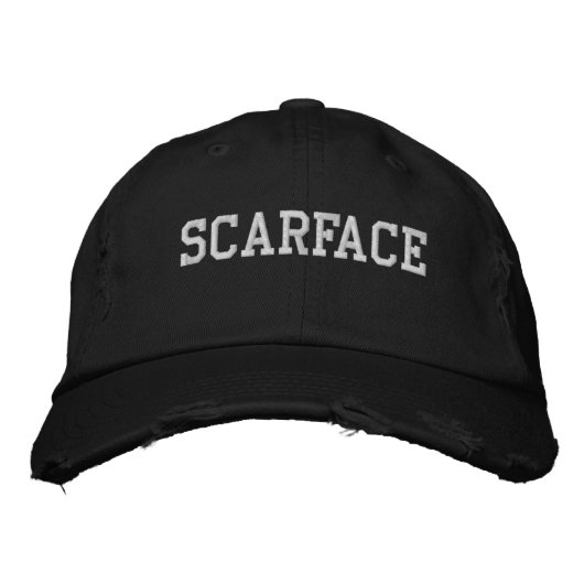 Casquette Brodée SCARFACE Sporting Goods Golf (Devant)