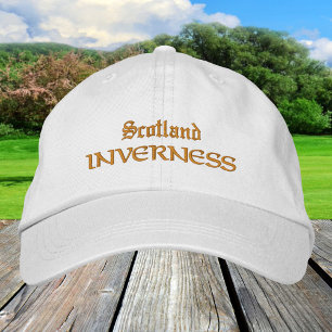 Casquette Brodée Scotland & INVERNESS fashion / Scottish Patriotes