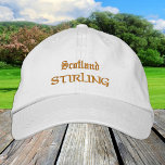 Casquette Brodée Scotland & STIRLLING fashion / Scottish Patriots<br><div class="desc">Casquettes brodés : Scotland & Stirling mode baseball / chapeaux camionneurs pour patriotes écossais - amour mon pays,  voyages,  vacances / fans de sport</div>