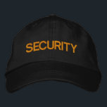 CASQUETTE BRODÉE SÉCURITÉ<br><div class="desc">Sortez de la foule avec la désignation officielle de "SÉCURITÉ".</div>