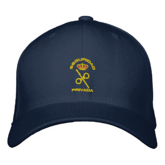 Casquette Brodée Sécurité Privée l'Espagne