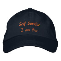 Self-Service Je suis défini Texte Élégant Habilita