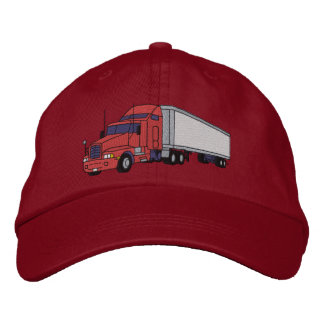 Casquette Brodée Semi avec remorque