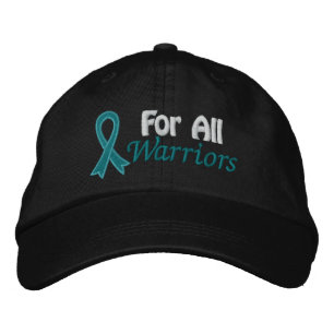 Casquette Brodée Sensibilisation au cancer de l'ovaire pour tous le