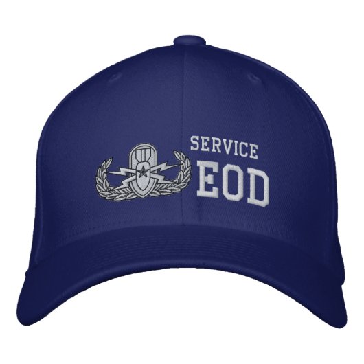 Casquette Brodée Service EOD (Devant)