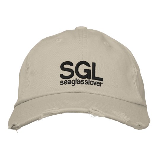 Casquette Brodée SGL, survol (Devant)