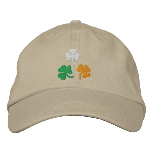 Casquette Brodée Shamrock (Devant)