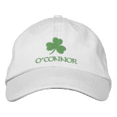 Casquette Brodée Shamrock irlandais personnalisé (Devant)