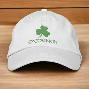 Casquette Brodée Shamrock irlandais personnalisé
