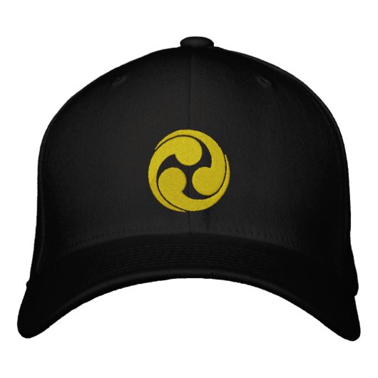 Casquette Brodée Shinto Tomoe Essence (Devant)