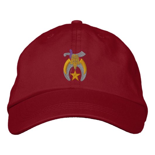 Casquette Brodée Shriner Brodé (Devant)
