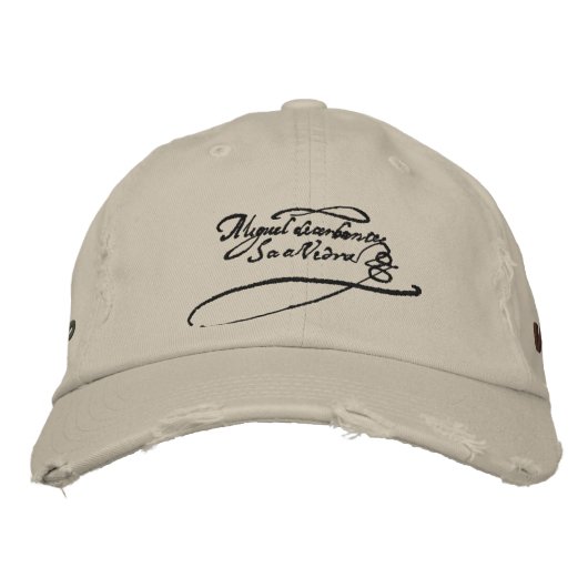 Casquette Brodée SIGNATURE CERVANTES - Lepanto Vétérinaire (Devant)