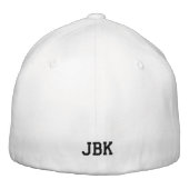 Casquette Brodée Silhouette de Terrier écossais avec Monogramme sur (Dos)