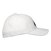 Casquette Brodée Silhouette de Terrier écossais avec Monogramme sur (Droite)