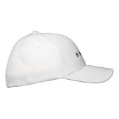Casquette Brodée Simple Minimal Personnalisé Ajouter Votre Nom Élég (Droite)