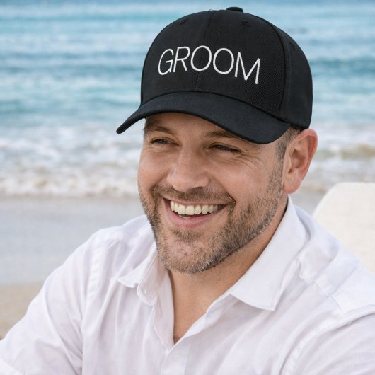 Casquette Brodée Simple Modern Groom
