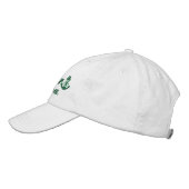 Casquette Brodée Skipper Votre Nom Lifesaver Ancre (Gauche)