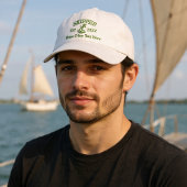 Casquette Brodée Skipper With Anchor Personalized