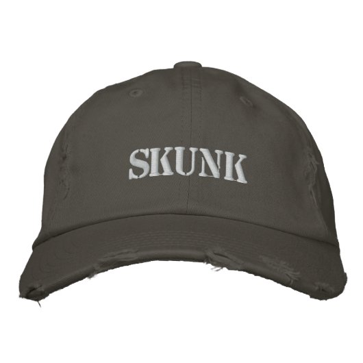 CASQUETTE BRODÉE SKUNK (Devant)