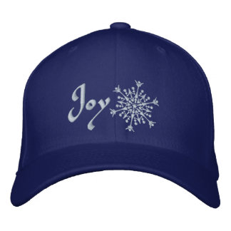 Casquette Brodée Snowflake Joy