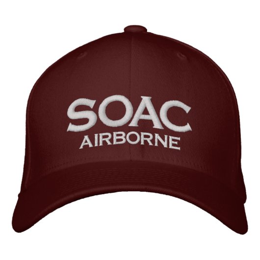 CASQUETTE BRODÉE SOAC 1 (Devant)