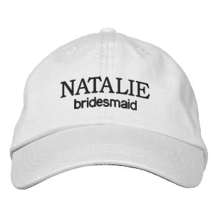 Casquette Brodée Soirée cadeau de femme de chambre personnalisée