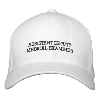 Casquette Brodée Sous-examinateur Médicale adjoint