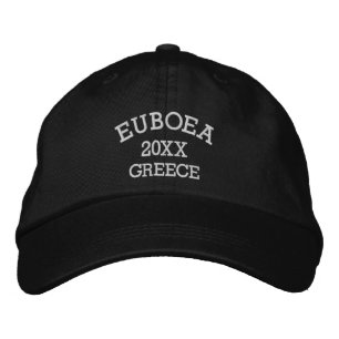 Casquette Brodée Souvenir d'Eubée Grèce