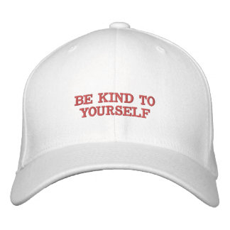 Casquette Brodée Soyez gentil avec vous | Devis motivationnel