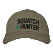 Casquette Brodée Squatch Hunter (Devant)