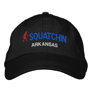 Casquette Brodée Squatchin & votre état personnalisé