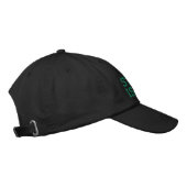Casquette Brodée STATEN ISLAND NY Couleurs italiennes Vert Blanc Ro (Droite)