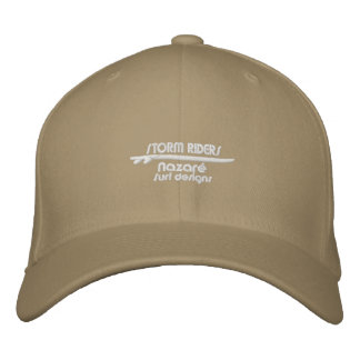 Casquette Brodée Storm Riders Nazaré Surf Designs CAP