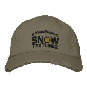 Casquette Brodée Style snowflake