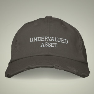 Casquette Brodée Style Vintage des actifs sous-évalués