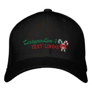 Casquette Brodée Sucres de canne personnalisés pour les vacances